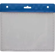   Suport badge, 110×95 mm, Everestus, 20FEB3251, PVC, Albastru, Transparent