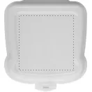 Caserola pranz, 450 ml, 130×50×135 mm, Everestus, 20FEB2910, Plastic, Alb