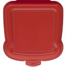 Caserola pranz, 450 ml, 130×50×135 mm, Everestus, 20FEB2909, Plastic, Rosu