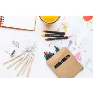   Set de colorat, 74×90×15 mm, Everestus, 20FEB3863, Hartie, Multicolor