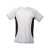 Sport t-shirt, unisex, M, S-XXL, 20FEB16685, Poliester, Negru, Alb