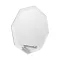 Trofeu, 63×140×140 mm, Everestus, 20FEB13437, Sticla, Transparent, Negru