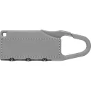 Lacat de bagaj, 20×65×8 mm, Everestus, 20FEB3630, Metal, Argintiu