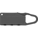 Lacat de bagaj, 20×65×8 mm, Everestus, 20FEB3628, Metal, Gri