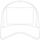 Sapca Baseball, unisex, marime universala adulti, Everestus, 20FEB9928, Poliester, Alb