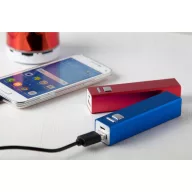   Usb power bank, 22×94×22 mm, Everestus, 20FEB6141, Aluminiu, Rosu, Alb