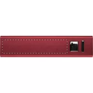   Usb power bank, 22×94×22 mm, Everestus, 20FEB6141, Aluminiu, Rosu, Alb