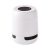 Bluetooth speaker, ø60×75 mm, Everestus, 20FEB10617, Plastic, Alb, Negru