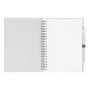 Agenda, 150×182 mm, Everestus, 20FEB10237, Carton, Hartie reciclata, Alb