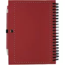 Agenda, 150×182 mm, Everestus, 20FEB10236, Carton, Hartie reciclata, Rosu