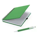Agenda, 150×182 mm, Everestus, 20FEB10233, Carton, Hartie reciclata, Verde