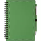Agenda, 150×182 mm, Everestus, 20FEB10233, Carton, Hartie reciclata, Verde