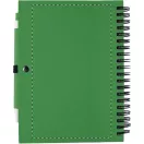 Agenda, 150×182 mm, Everestus, 20FEB10233, Carton, Hartie reciclata, Verde