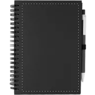   Agenda, 150×182 mm, Everestus, 20FEB10231, Carton, Hartie reciclata, Negru