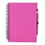 Agenda, 150×182 mm, Everestus, 20FEB10235, Carton, Hartie reciclata, Roz