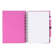   Agenda, 150×182 mm, Everestus, 20FEB10235, Carton, Hartie reciclata, Roz