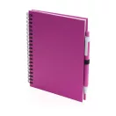 Agenda, 150×182 mm, Everestus, 20FEB10235, Carton, Hartie reciclata, Roz