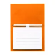   Magnetic notepad, 99×139 mm, Everestus, 20FEB9306, Magnet, Plastic, Portocaliu