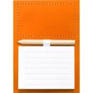 Magnetic notepad, 99×139 mm, Everestus, 20FEB9306, Magnet, Plastic, Portocaliu