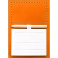   Magnetic notepad, 99×139 mm, Everestus, 20FEB9306, Magnet, Plastic, Portocaliu