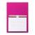 Magnetic notepad, 99×139 mm, Everestus, 20FEB9307, Magnet, Plastic, Roz