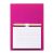 Magnetic notepad, 99×139 mm, Everestus, 20FEB9307, Magnet, Plastic, Roz