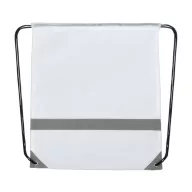   Saculet reflectorizant, 350×410 mm, Everestus, 20FEB5728, 190T Poliester, Alb