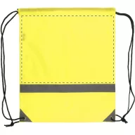   Saculet reflectorizant, 350×410 mm, Everestus, 20FEB5733, 190T Poliester, Galben