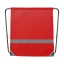 Saculet reflectorizant, 350×410 mm, Everestus, 20FEB5732, 190T Poliester, Rosu