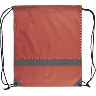   Saculet reflectorizant, 350×410 mm, Everestus, 20FEB5732, 190T Poliester, Rosu