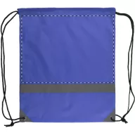   Saculet reflectorizant, 350×410 mm, Everestus, 20FEB5729, 190T Poliester, Albastru