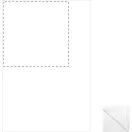 Prosop, 300×450 mm, Everestus, 20FEB16123, Microfibra, Alb