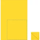 Prosop, 300×450 mm, Everestus, 20FEB16130, Microfibra, Galben