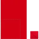 Prosop, 300×450 mm, Everestus, 20FEB16129, Microfibra, Rosu
