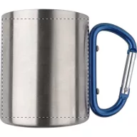   Cana, 200 ml, ø70×80 mm, Everestus, 20FEB15736, Otel inoxidabil, Albastru, Argintiu