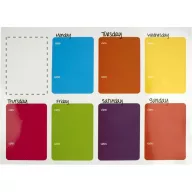   Magnetic noteboard, 290×210 mm, Everestus, 20FEB9290, Magnet, Multicolor