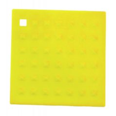   Tablet mat, 173×173×4 mm, Everestus, 20FEB4830, Silicon, Galben