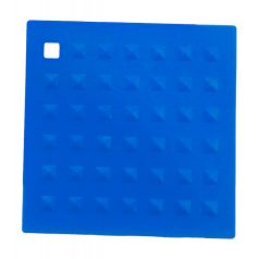   Tablet mat, 173×173×4 mm, Everestus, 20FEB4826, Silicon, Albastru
