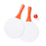   Tenis de plaja, 190×330×6 mm, Everestus, 20FEB3551, Lemn, Portocaliu