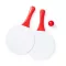 Tenis de plaja, 190×330×6 mm, Everestus, 20FEB3553, Lemn, Rosu