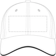   Sapca Baseball, unisex, marime universala adulti, Everestus, 20FEB9913, Bumbac periat, Alb