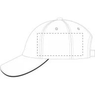   Sapca Baseball, unisex, marime universala adulti, Everestus, 20FEB9913, Bumbac periat, Alb