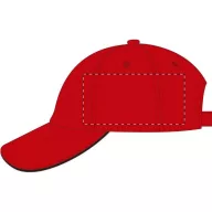   Sapca Baseball, unisex, marime universala adulti, Everestus, 20FEB9912, Bumbac periat, Rosu
