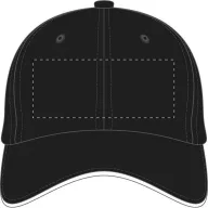   Sapca Baseball, unisex, marime universala adulti, Everestus, 20FEB9906, Bumbac periat, Negru