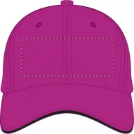   Sapca Baseball, unisex, marime universala adulti, Everestus, 20FEB9911, Bumbac periat, Roz
