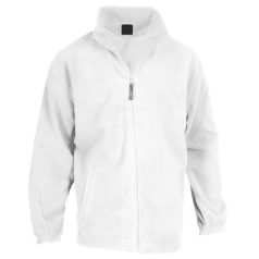   Fleece jacket, unisex, L, S-XXL, 20FEB9100, Polar fleece, Alb
