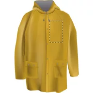   Pelerina de ploaie, unisex, XL-XXL, M-L, XL-XXL, Everestus, 20FEB5185, PVC, Galben