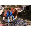 Pelerina de ploaie, unisex, M-L, M-L, XL-XXL, Everestus, 20FEB5178, PVC, Albastru