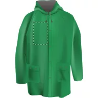   Pelerina de ploaie, unisex, M-L, M-L, XL-XXL, Everestus, 20FEB5180, PVC, Verde