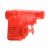 Pistol de apa, 53×41×22 mm, Everestus, 20FEB2182, Plastic, Rosu